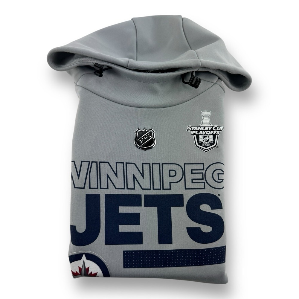 adidas Climawarm Hooded Sweatshirt Winnipeg Jets 2018 Stanley Cup Andrew Copp XL